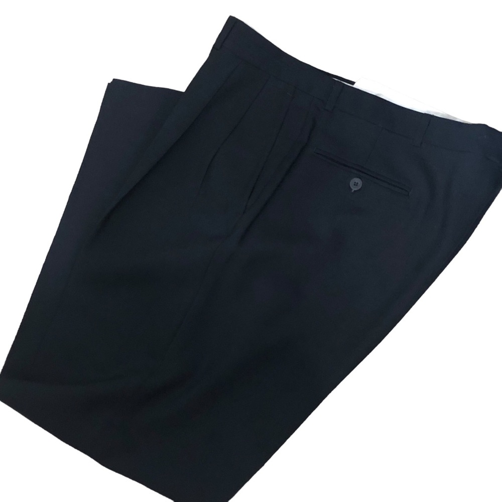 CHRISTOPHER HAYES Black Dress Pants/Slacks Size 36/30